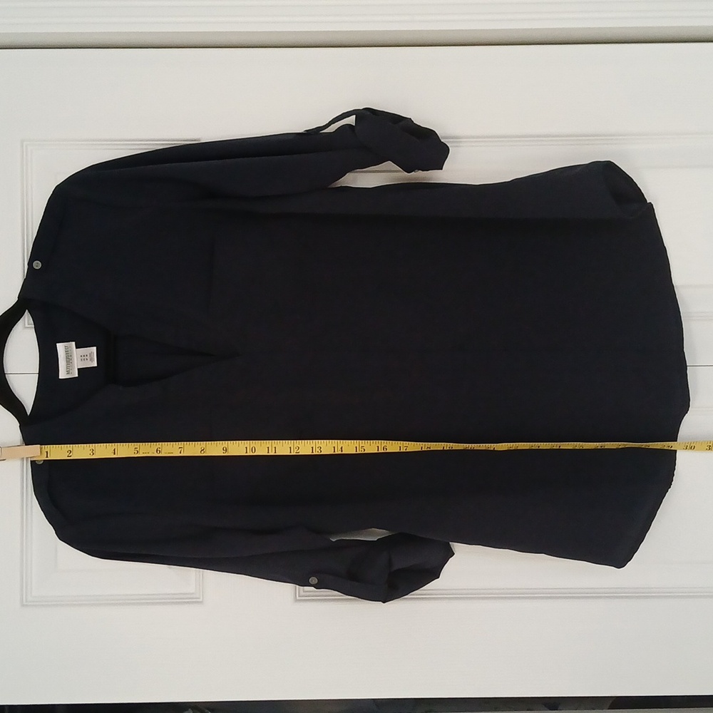 Motherhood Maternity Size M Navy Blue Tunic - Picture 8 of 10